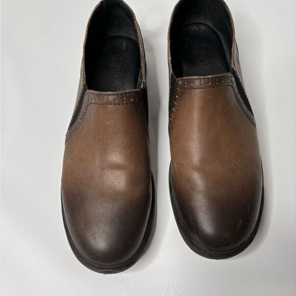 Women’s Born Brown Leather Slip-On Shoes - Picture 1 of 7